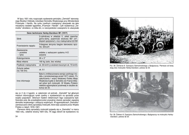 Motocykle Wojska Polskiego 1918-1950