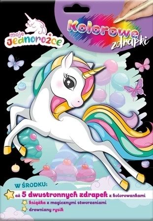 Moje Jednorożce. Kolorowe zdrapki