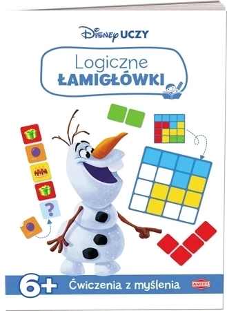 Disney Uczy Kraina Lodu Logiczne Łamigłówki Łam - 9302