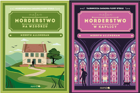 Zestaw 2w1 Morderstwo na wzgórzu Merryn Allingham + Morderstwo w kaplicy