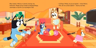 Mamo-szkoła. Bluey. Moja czytanka