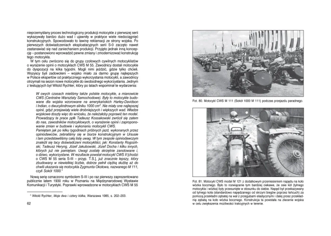 Motocykle Wojska Polskiego 1918-1950