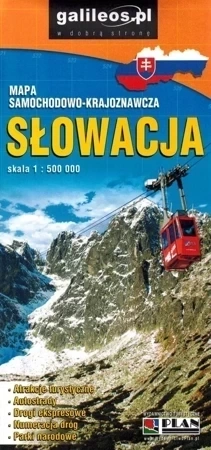Słowacja 1:500 000. Mapa samochodowo-krajoznawcza