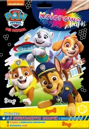 Kolorowe zdrapki. Część 1. Psi Patrol