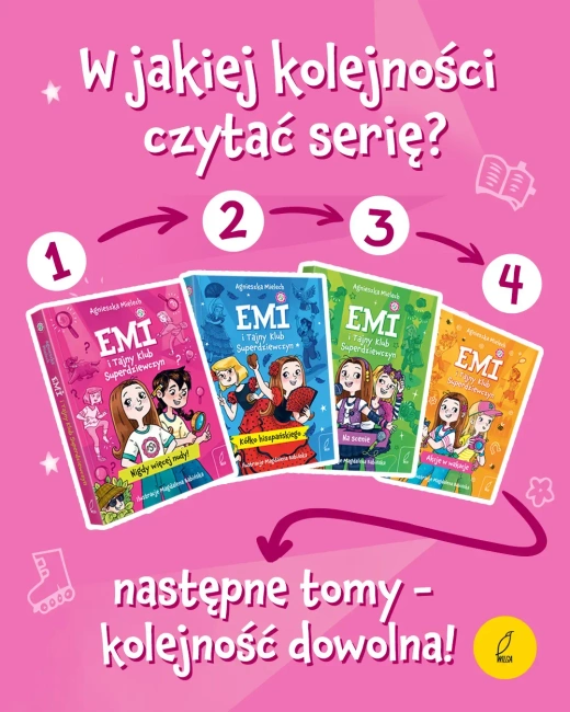 Źrebaki i rumaki. Emi i Tajny Klub Superdziewczyn. Tom 5 wyd. 2025
