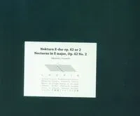 Nokturn E-dur op. 62 nr 2