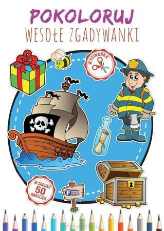 Pokoloruj wesołe zgadywanki