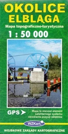 Mapa Okolice Elbląga 1:50 000 WZKart