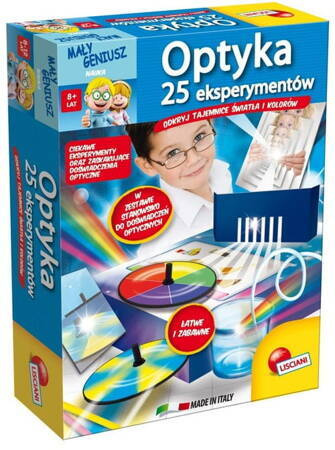 Mały Geniusz Optyka 25 Eksperymentów
