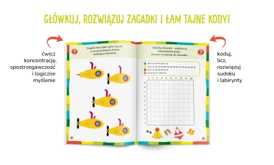 Łamigłówki dla 5-latka. Kapitan Nauka