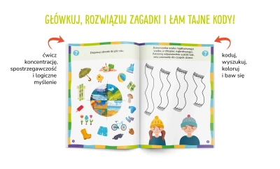 Łamigłówki dla 3-latka. Kapitan Nauka