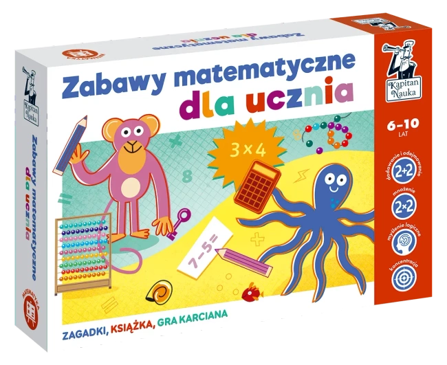 Kapitan Nauka Zabawy matematyczne dla ucznia (wyd. 2022)