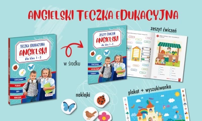 Angielski. Teczka edukacyjna. Dla klas 1-3