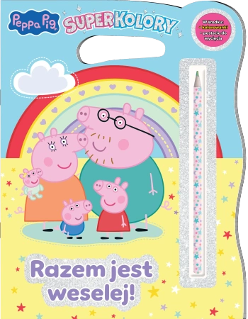 Razem jest weselej. Świnka Peppa. SuperKolory