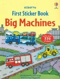 First Sticker Book Big Machines