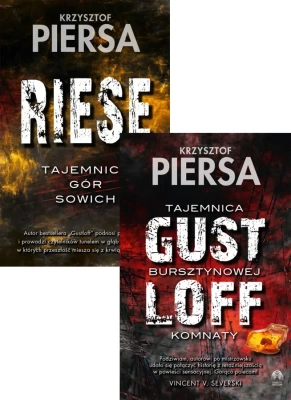 Zestaw 2w1 Riese. Tajemnica Gór Sowich + Gustloff.Tajemnica bursztynowej komnaty