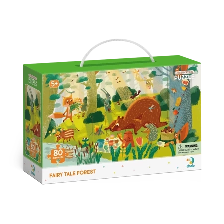 Puzzle obserwacyjne 80 Bajkowy las