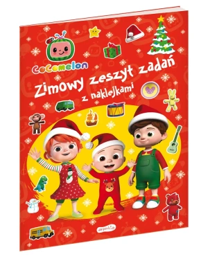 Cocomelon. Zimowy zeszyt zadań z naklejkami