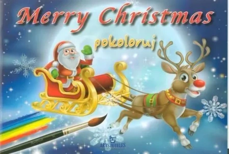 Merry Christmas. Pokoloruj