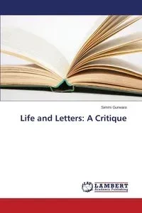 Life and Letters