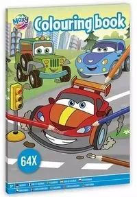 Kolorowanka Samochody A4 64 strony