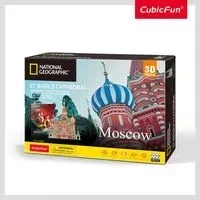Puzzle 3D Sobór Św. Bazyla National Geographic