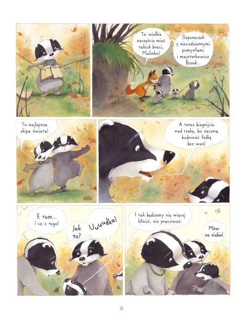 Ale załoga! Pan Borsuk i Pani Lisica. Tom 3