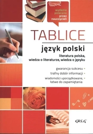 Tablice Język polski (literatura polska...) GREG