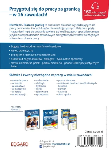 Niemiecki. Praca za granicą