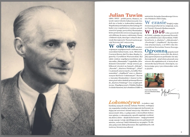Julian Tuwim „Lokomotywa”. Zeszyt do kolorowania