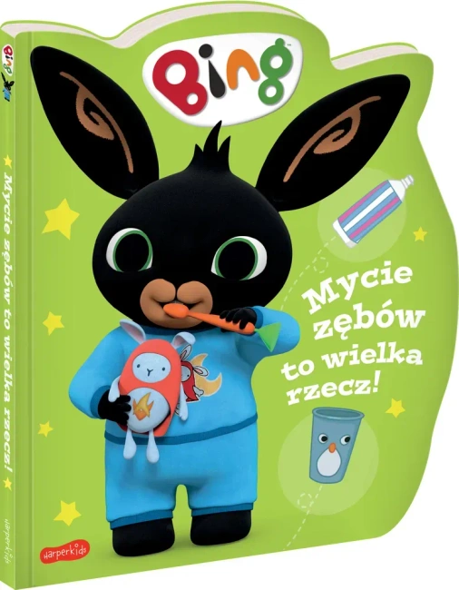 Mycie zębów to wielka rzecz! Bing. Książeczki kartonowe