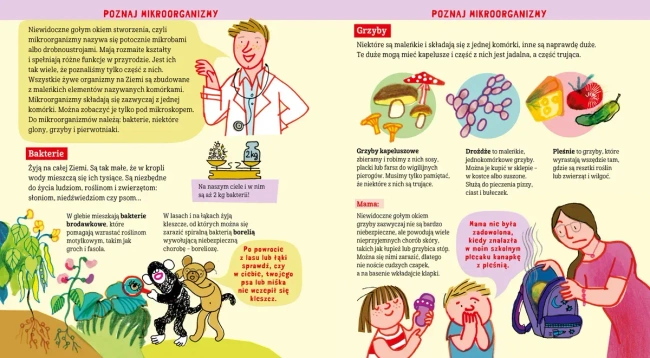 Mikroby. Basia i zagadki wszechświata. Basia
