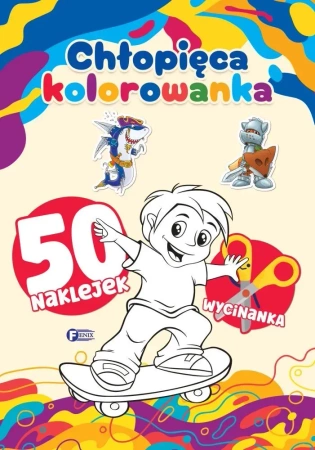 Chłopięca. Kolorowanka