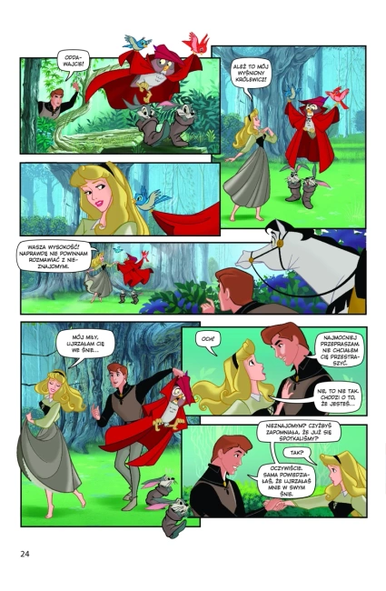 Śpiąca Królewna. Klasyczne baśnie Disneya w komiksie