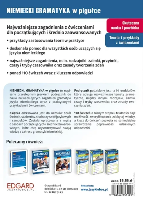Niemiecki. Gramatyka w pigułce