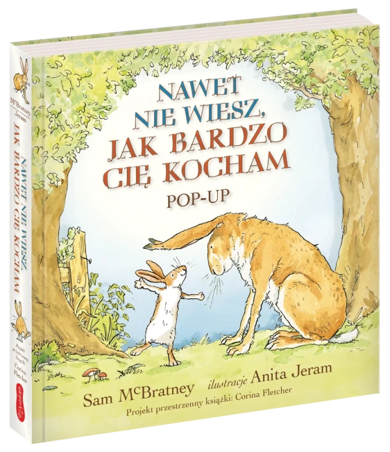 Nawet nie wiesz, jak bardzo cię kocham. Pop-up. Nawet nie wiesz