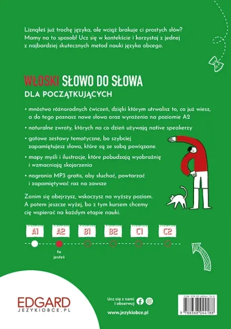 Włoski dla początkujących. Poziom A2. Słowo do słowa