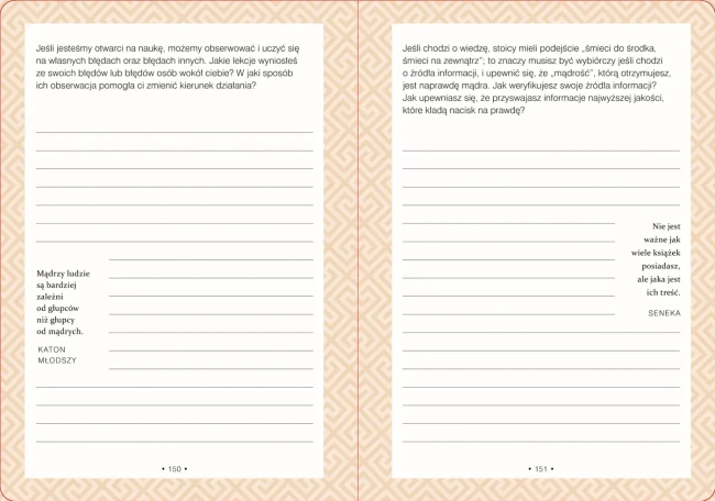 Stoicyzm. Przewodnik z ćwiczeniami pomocny w osiągnięciu spokoju w życiu codziennym