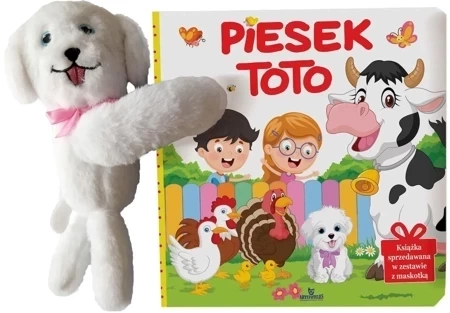 Książka z maskotką PiesekToto