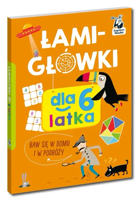 Łamigłówki dla 6-latka. Kapitan Nauka