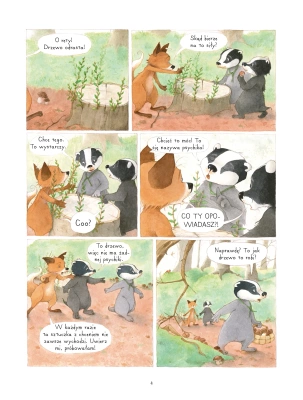 Drzewa. Rodzina Borsuków i Lisów przedstawia. Tom 2