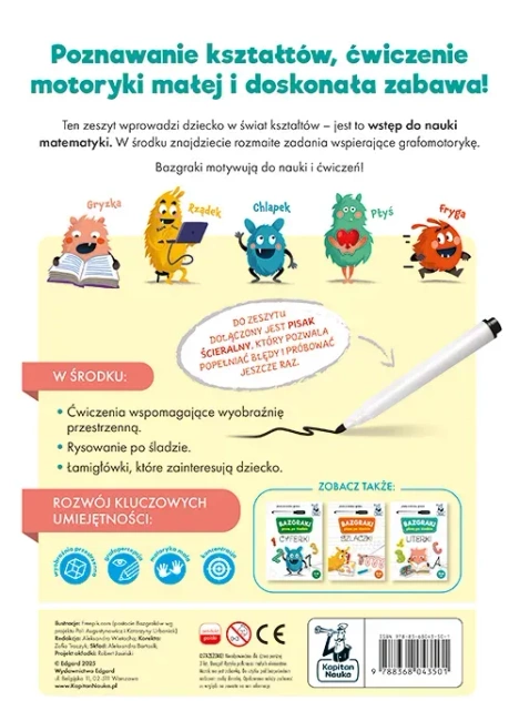 Bazgraki piszą po śladzie. Figury