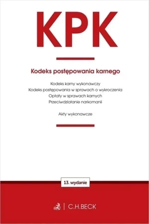 KPK Kodeks postępowania karnego oraz ustawy...w.13