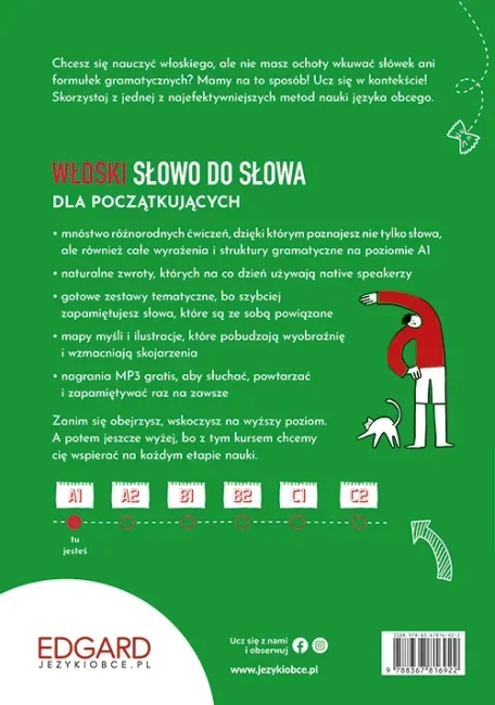 Włoski. Słowo do słowa dla początkujących. Poziom A1. Słowo do słowa
