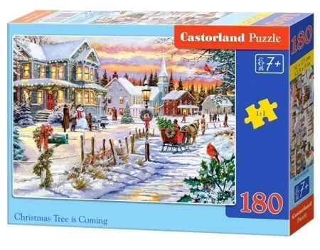 Puzzle 180 Christmas Tree is Coming B-018550