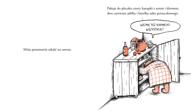 Misia postanawia odejść. Misia i Kostek