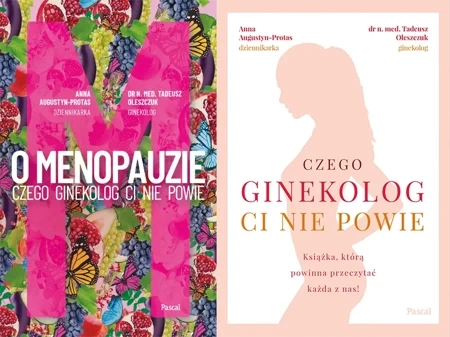 Zestaw 2w1 O Menopauzie + Czego ginekolog Ci nie powie