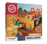 Heros Klocki konstrukcyjne koparko-ładowarka 6w1, 140 el.