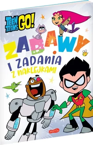 Młodzi Tytani Akcja! Zabawy i zadania z naklejkami