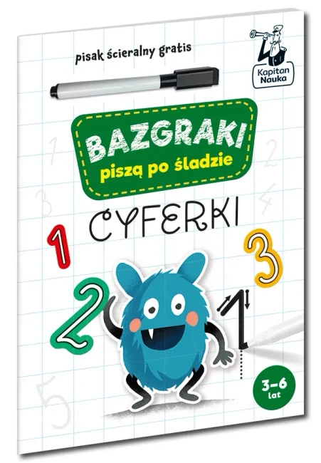 Bazgraki piszą po śladzie. Cyferki